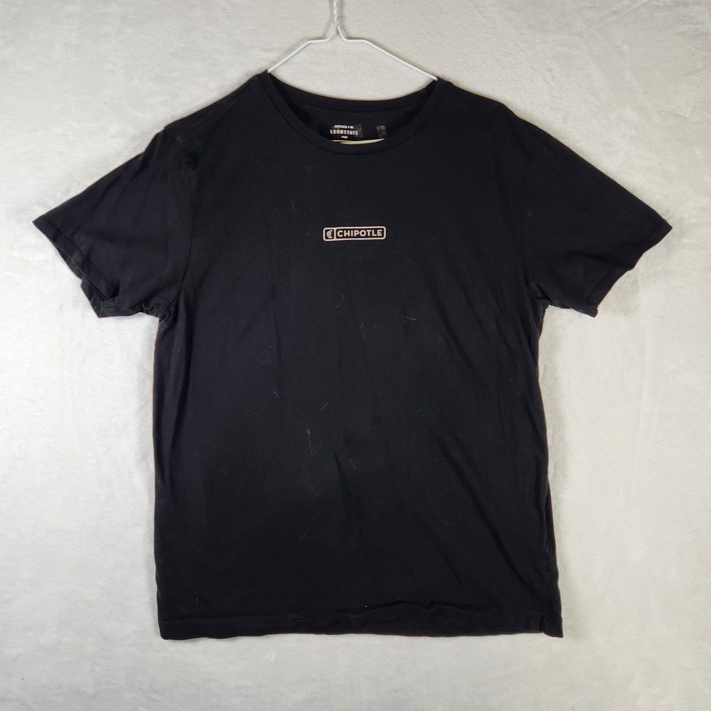 Loomstate for Chipotle T Shirt Keeping It Real Organic Cotton‎ Tee Medium